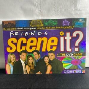 Friends Scene It DVD game